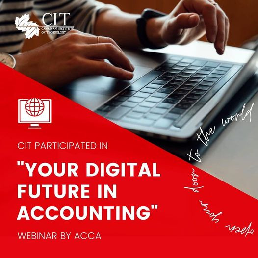 Anëtarët e stafit të Institutit Kanadez të Teknologjisë (CIT) të cilët janë pjesë e ACCA kanë marrë pjesë në webinarin e organizuar nga ACCA. 1 Anetaret e stafit te Institutit Kanadez te Teknologjise CIT te cilet jane pjese e ACCA kane marre pjese ne webinarin e organizuar nga ACCA.