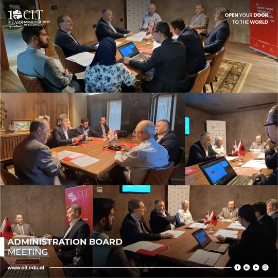 BORDI I ADMINISTRIMIT I KOLEGJIT UNIVERSITAR MBAJNË MBLEDHJEN E RRADHËS