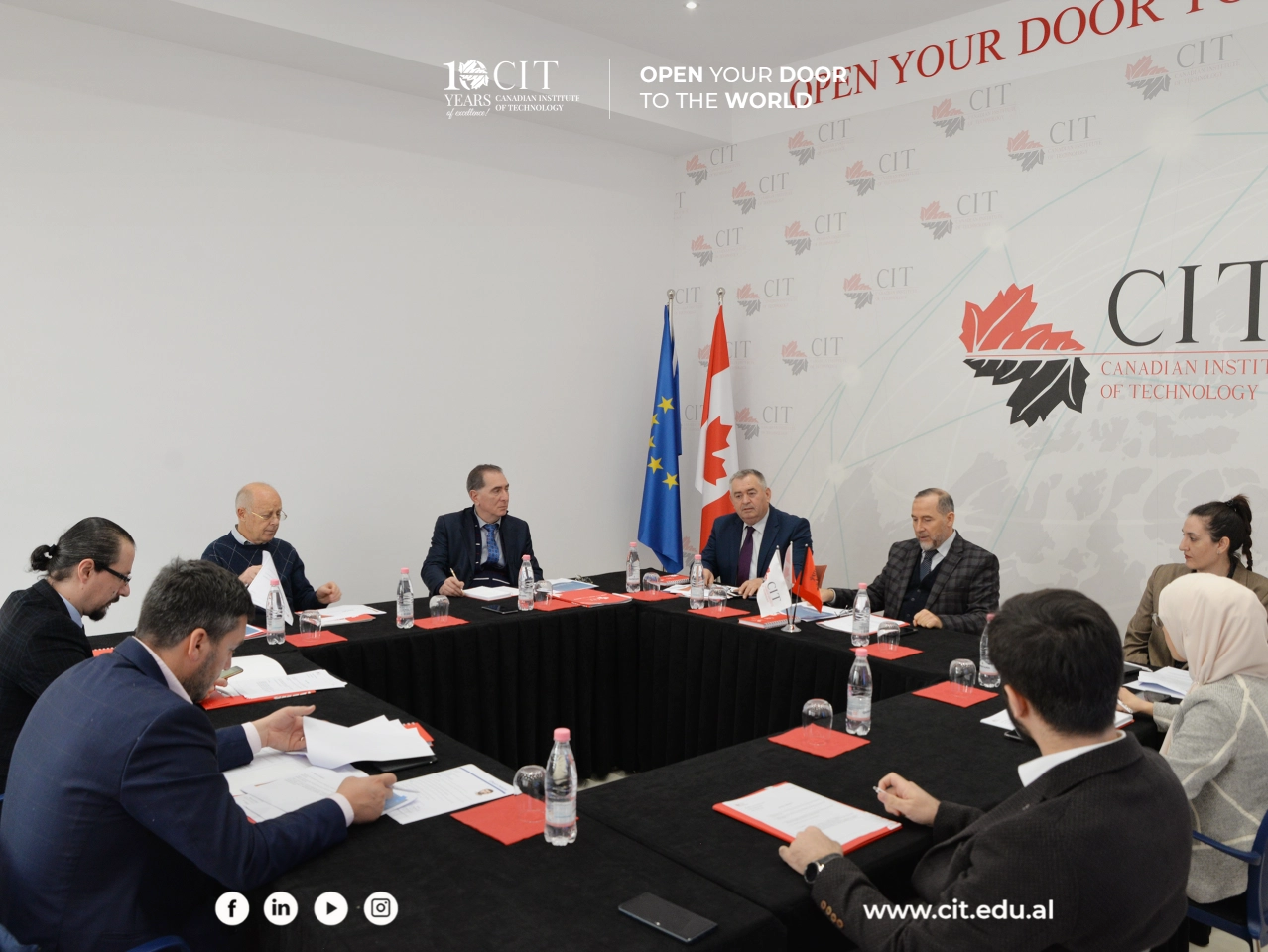 Bordi i Administrimit të institucionit zhvilloi mbledhjen e tij më datë 02.12.2021, në ambientet e CIT