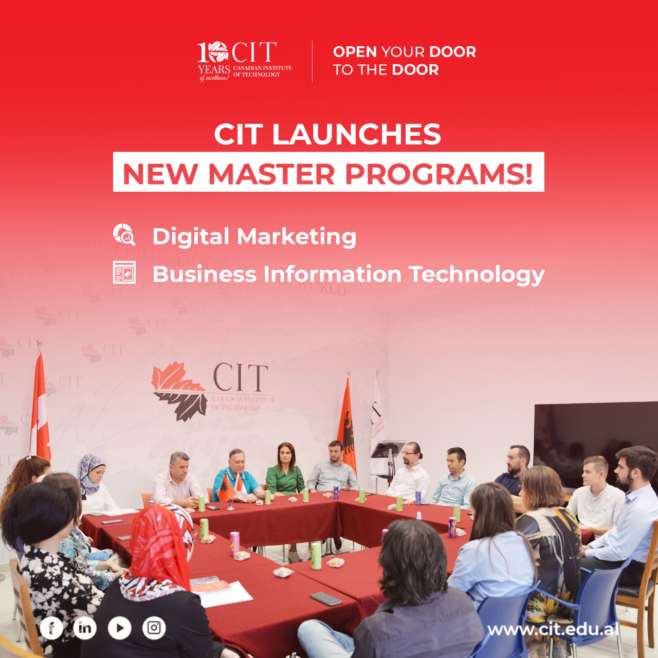 CIT LANÇON PROGRAME TË REJA MASTER!