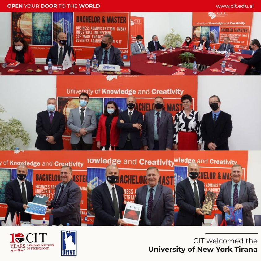 CIT MIRËPRITI REKTORIN E UNYT