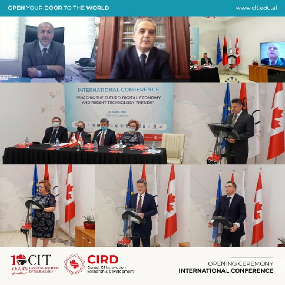 Ceremonia e hapjes se Konferences Nderkombetare sapo ka perfunduar