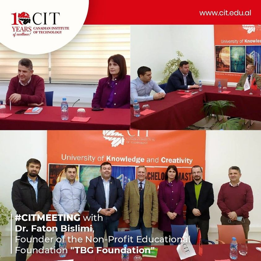 DR. FATON BISLIMI BËN VIZITË NË CIT