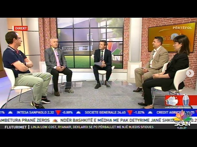 INTERVISTË ME PROFESORË DHE STUDENTË CIT NË SCAN TV