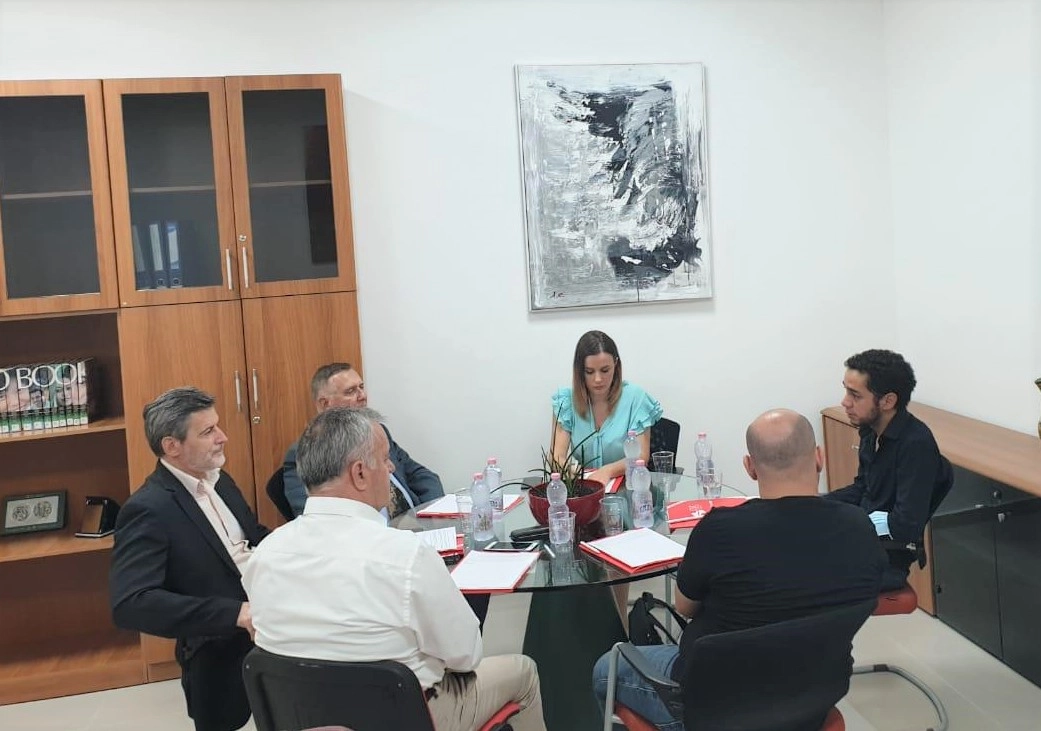 priti në ambientet e CIT, Këshilltarin e Ambasadës së Francës z. Toma Cristini – Filitika