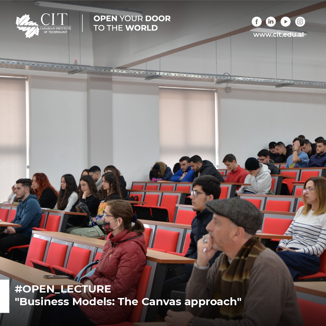 “Modele Biznesi: Modeli i Kanavacës”– Leksion i hapur 6 Në kuadër të programit ERASMUS