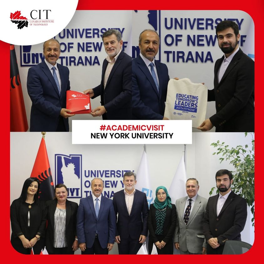 Një vizitë akademike në Universitetin e Nju Jorkut Tiranë (UNYT) 1 Nje vizite akademike ne Universitetin e Nju Jorkut Tirane UNYT