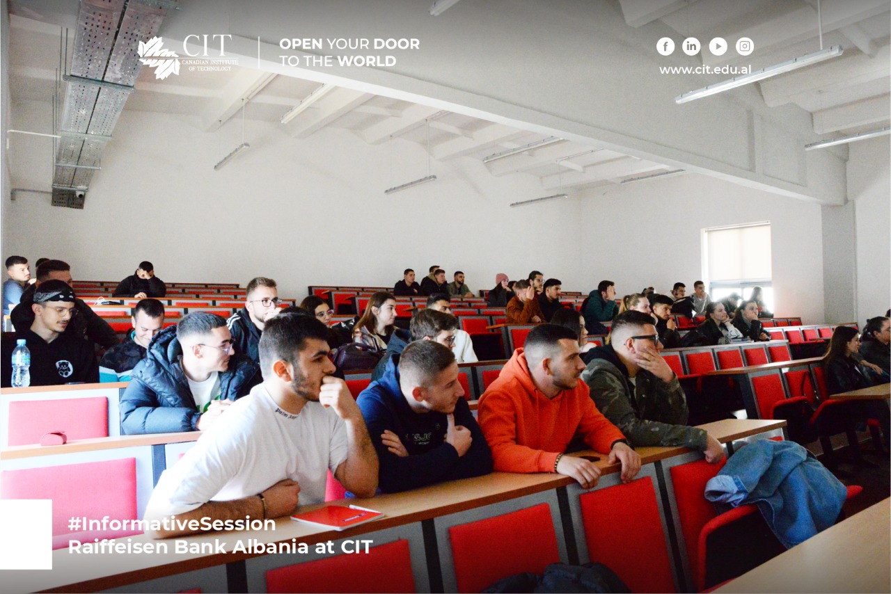Sesion Informativ – Raiffeisen Bank Albania 4 Përfaqësues nga Raiffeisen Bank Albania