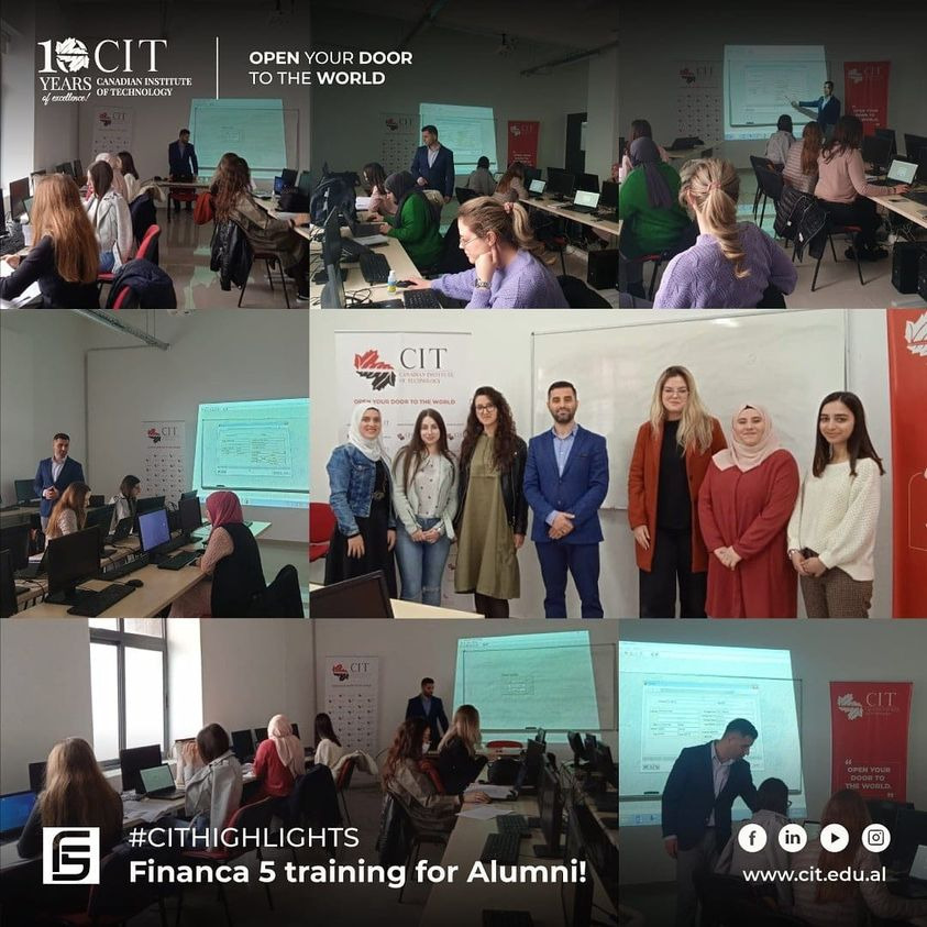 Pikat kryesore të Trajnimit Financa 5 për Alumni të CIT!