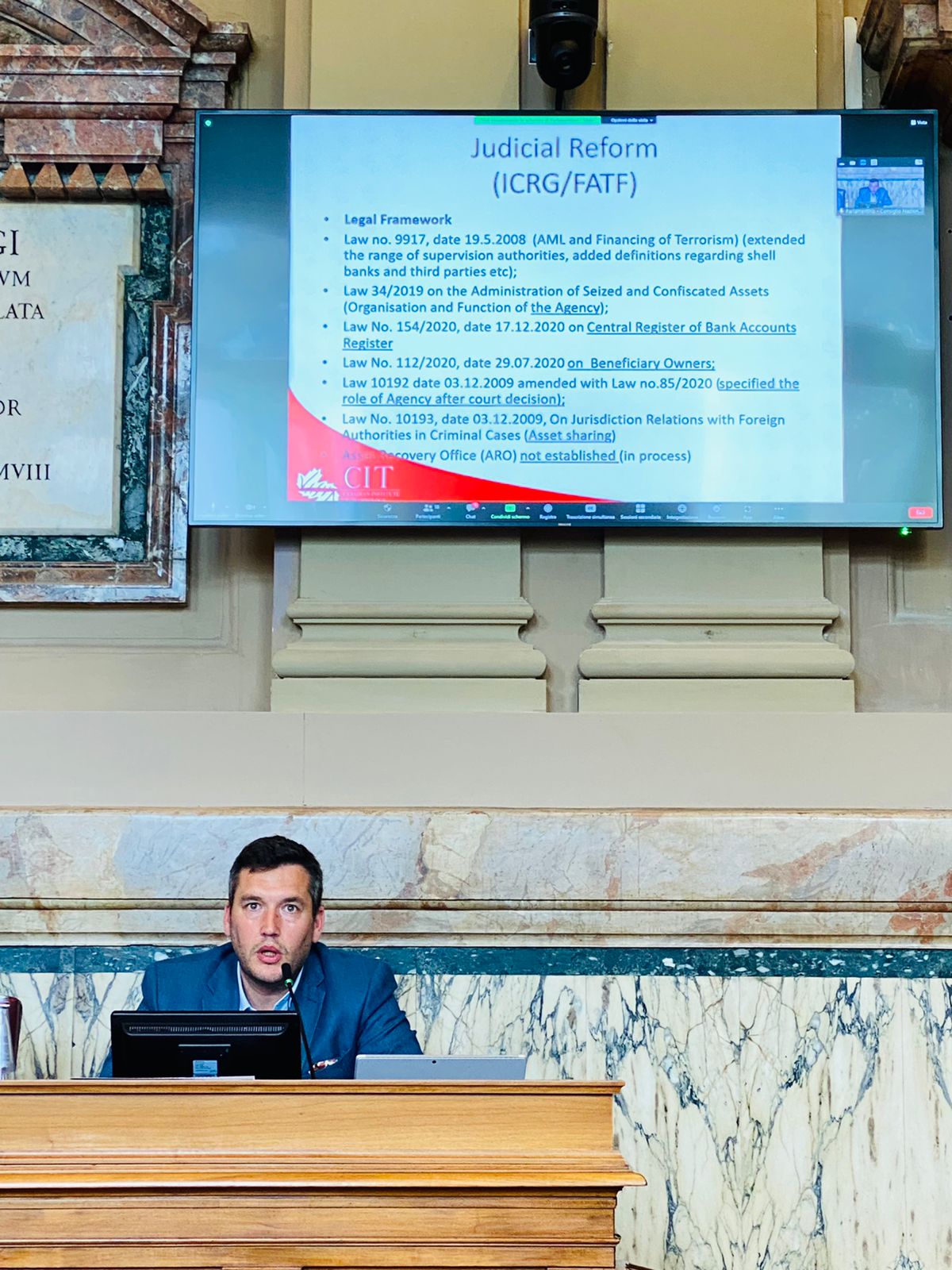 RIPERDORIMI I MENAXHIMIT TE KONFISKIMIT TE ASETIT – Seminar Rome Itali 3