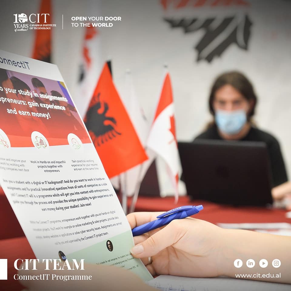 SKUADRA E STUDENTËVE CIT #CONNECTIT