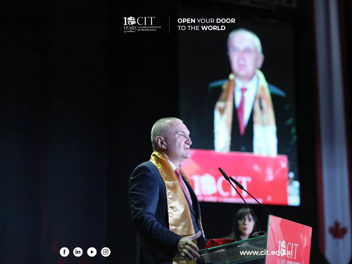 ceremonia e diplomimit të studentëve të Kolegjit Universitar “Instituti Kanadez i Teknologjisë”