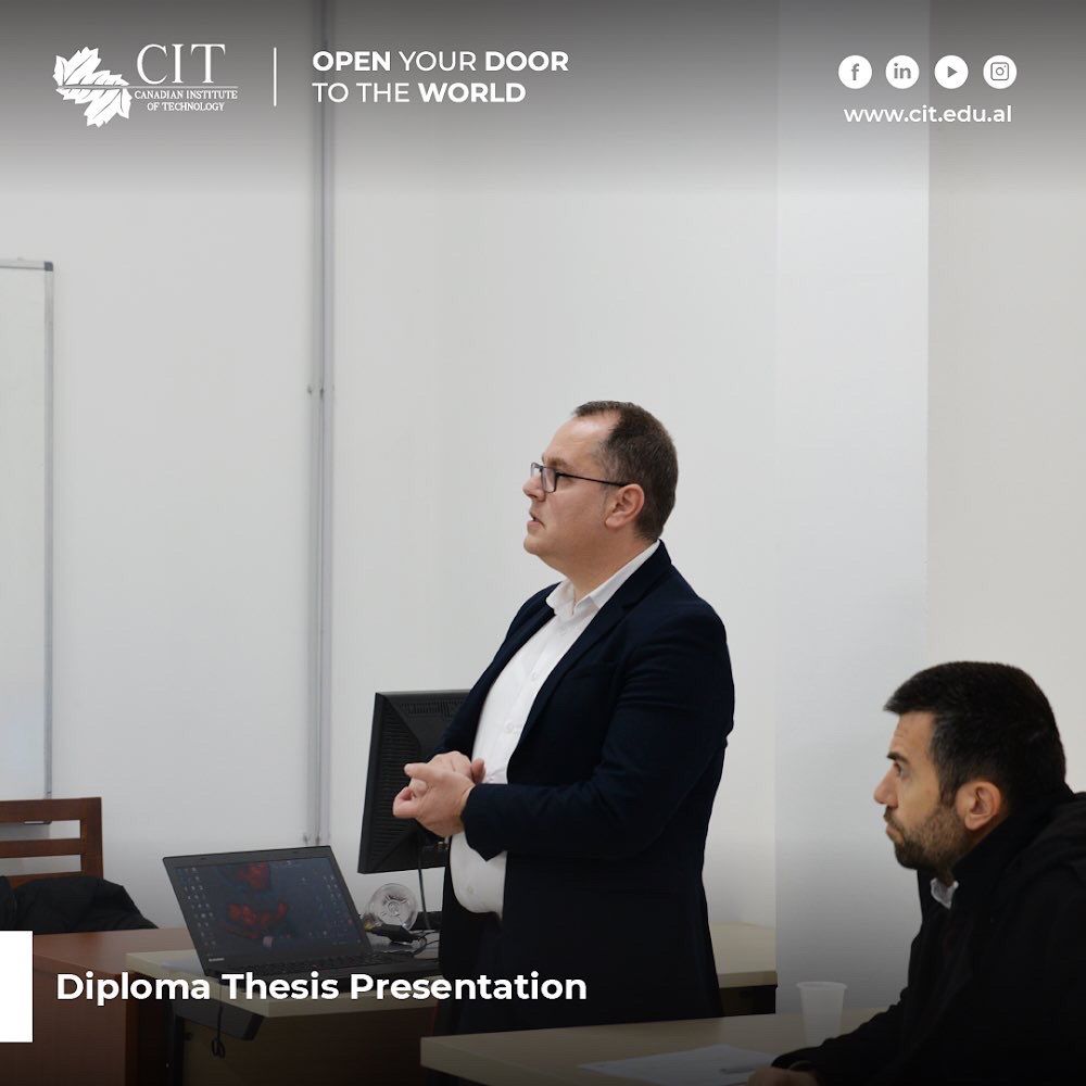 prezantojnë temën e diplomës