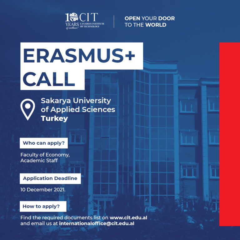 Erasmus+ – Lëvizshmëria e Stafit 1 Erasmus plus 768x768 1