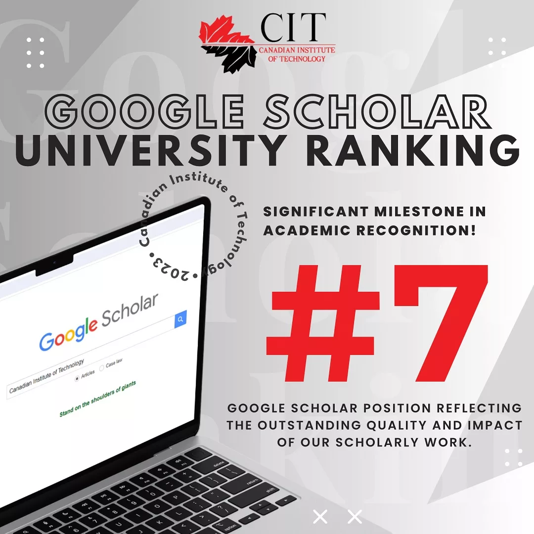 CIT RANKED 7TH IN GOOGLE SCHOLAR | Albanian National H-index Ranking 2023