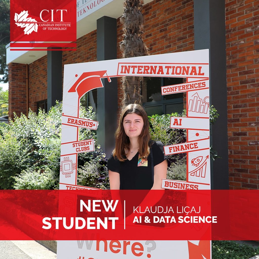 NEW STUDENT SPOTLIGHT | KLAUDJA LIÇAJ •