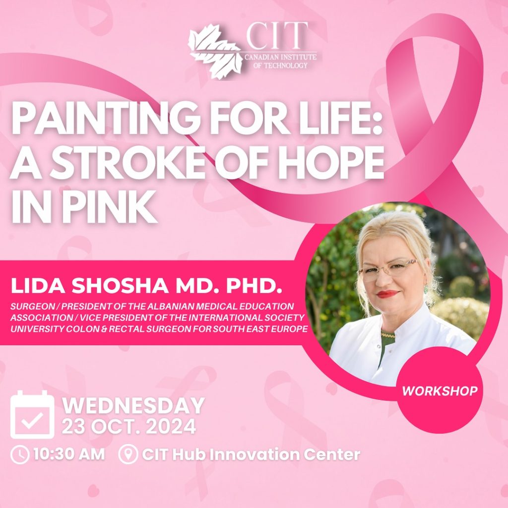 Painting for Life: A Stroke of Hope in Pink 1 Painting for Life: A Stroke of Hope in Pink