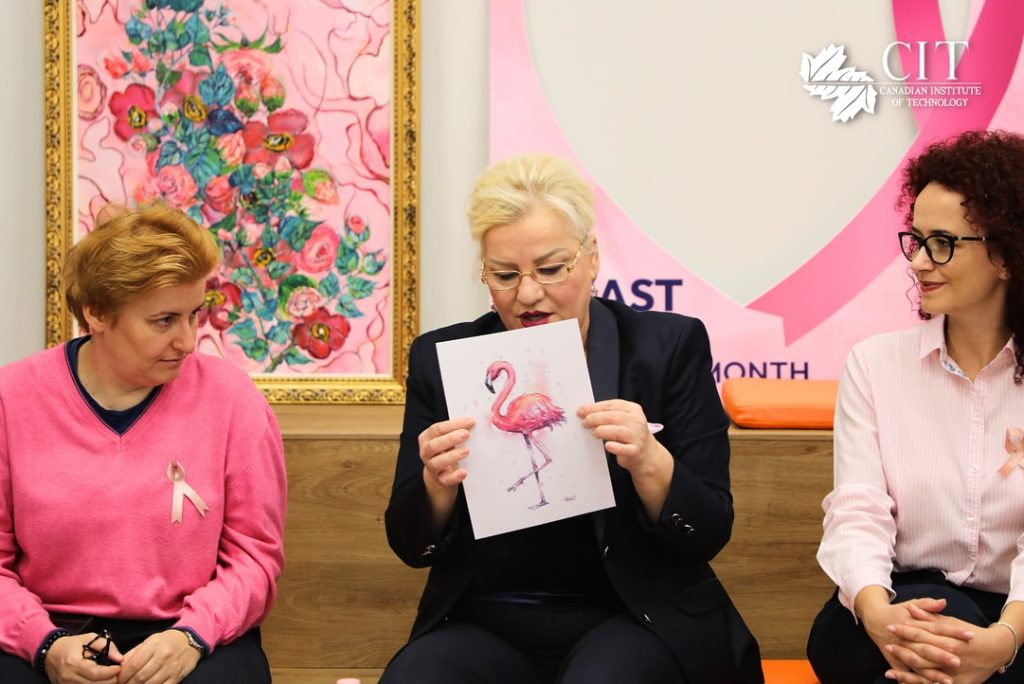 Painting for Life: A Stroke of Hope in Pink