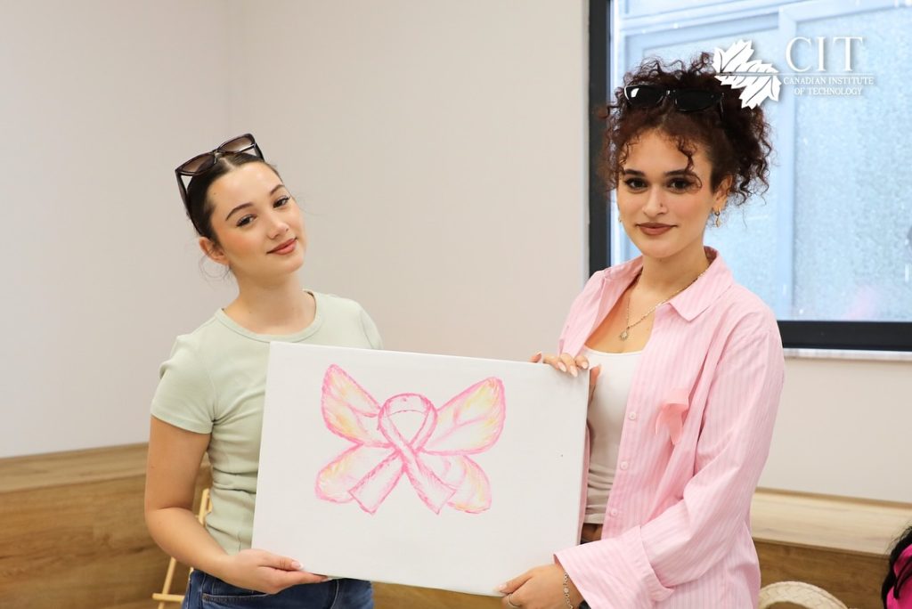 Painting for Life: A Stroke of Hope in Pink