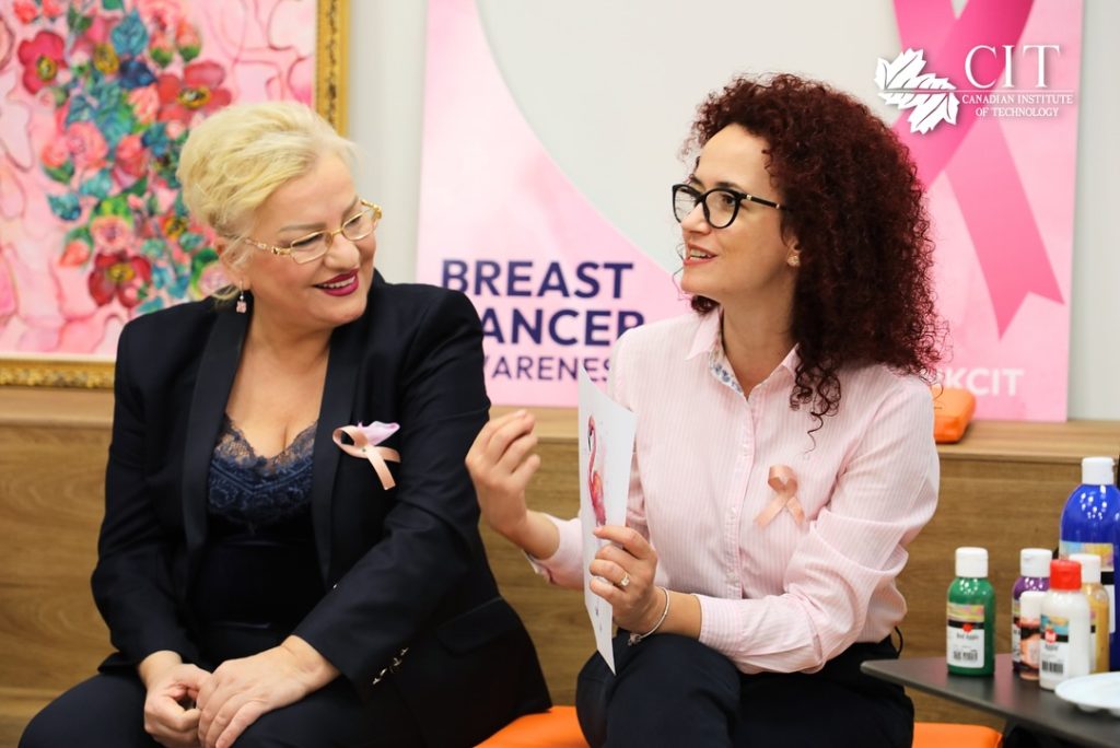 Painting for Life: A Stroke of Hope in Pink