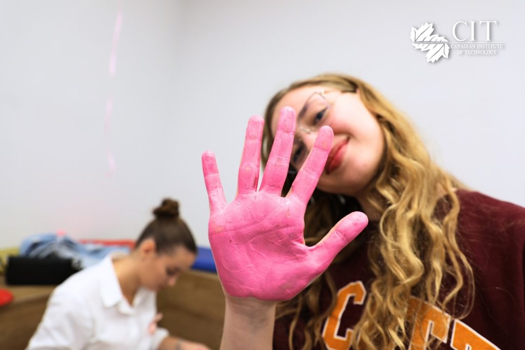 Painting for Life: A Stroke of Hope in Pink