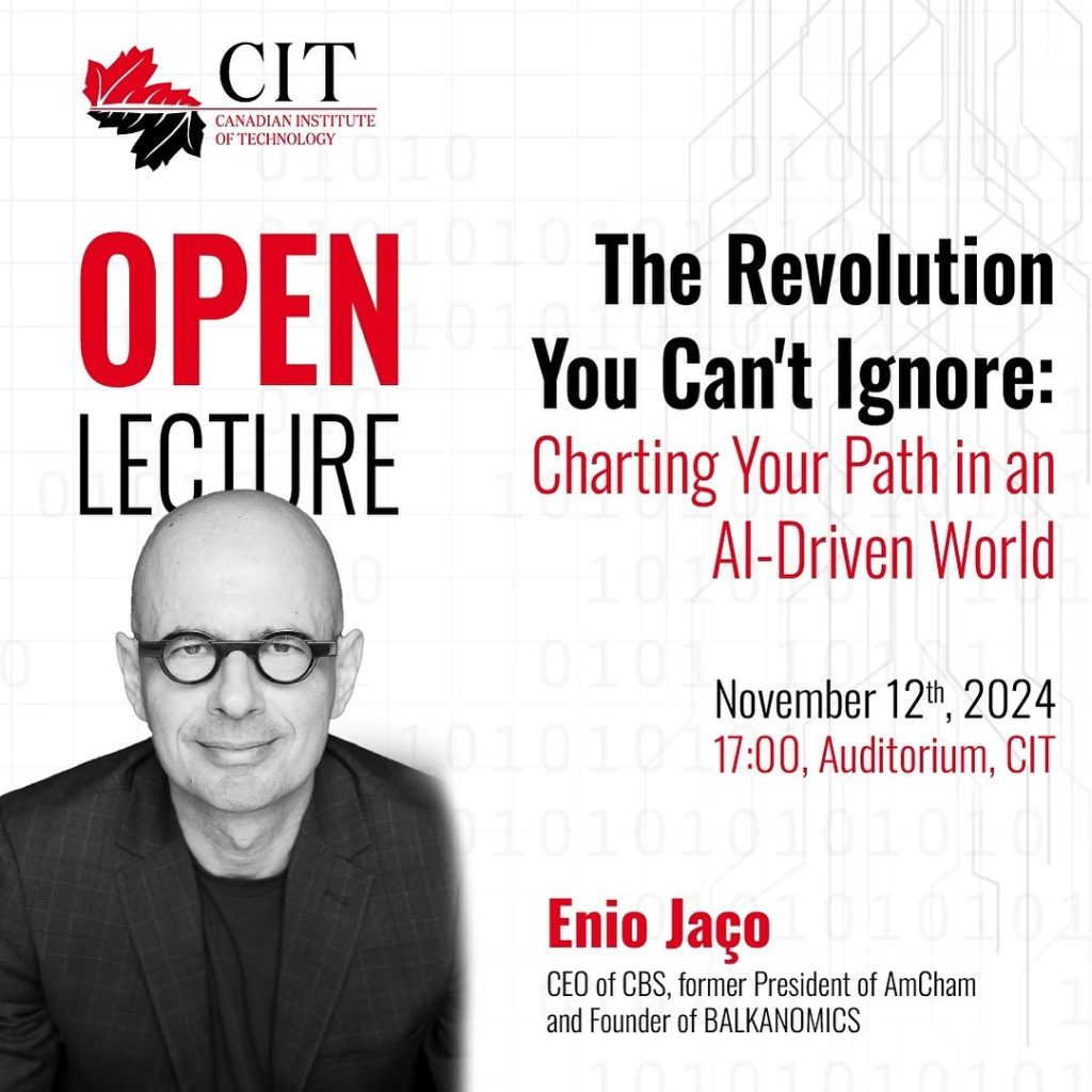 THE REVOLUTION YOU CAN’T IGNORE: Charting Your Path in an AI-Driven World | Open Lecture 1 THE REVOLUTION YOU CAN’T IGNORE: Charting Your Path in an AI-Driven World | Open Lecture