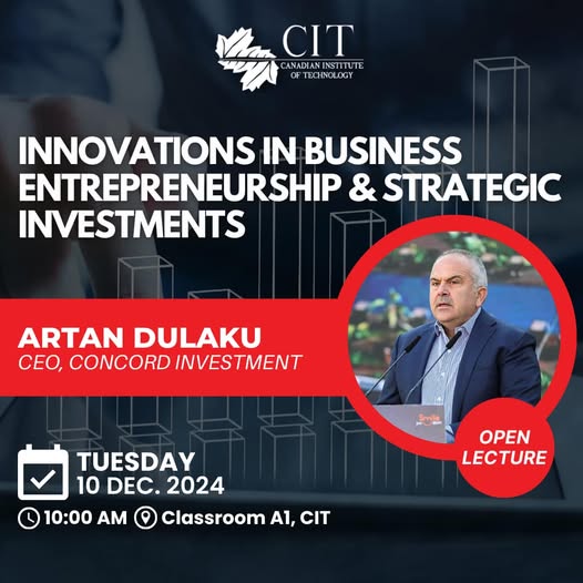 INNOVATIONS IN BUSINESS ENTREPRENEURSHIP & STRATEGIC INVESTMENTS | Open Lecture 1 INNOVATIONS IN BUSINESS ENTREPRENEURSHIP & STRATEGIC INVESTMENTS | Open Lecture