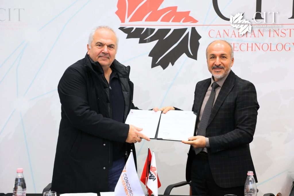 MEMORANDUM OF UNDERSTANDING WITH CONCORD INVESTMENT