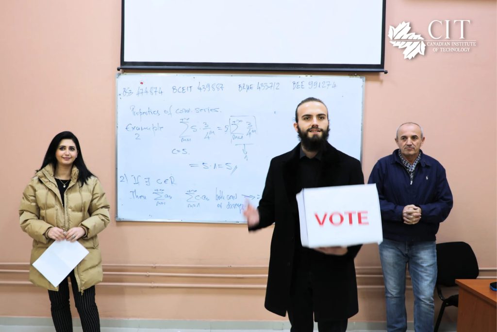 Class Senate Elections at CIT 2 Class Senate Elections at CIT