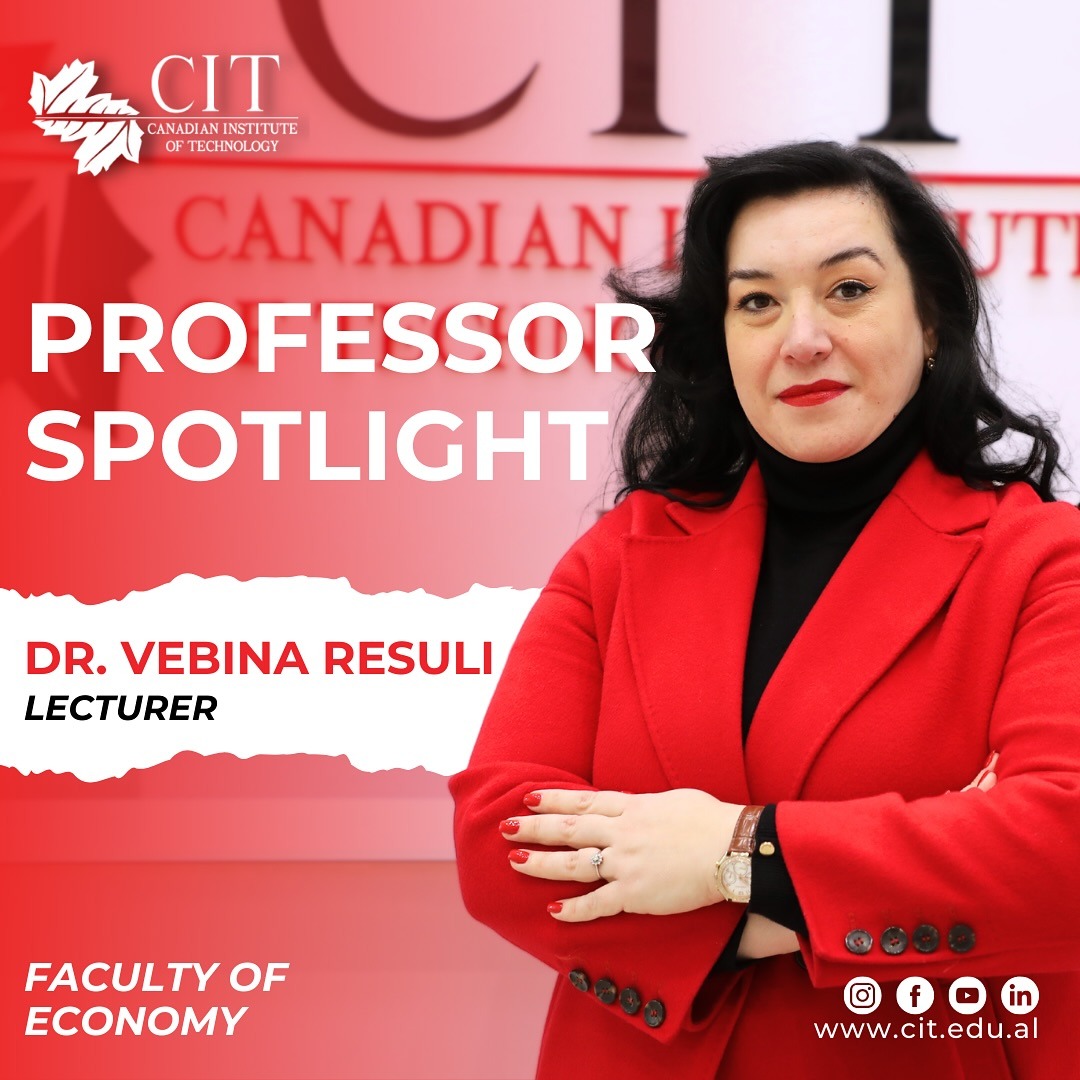 Meet Dr. Vebina Resuli – Faculty of Economy