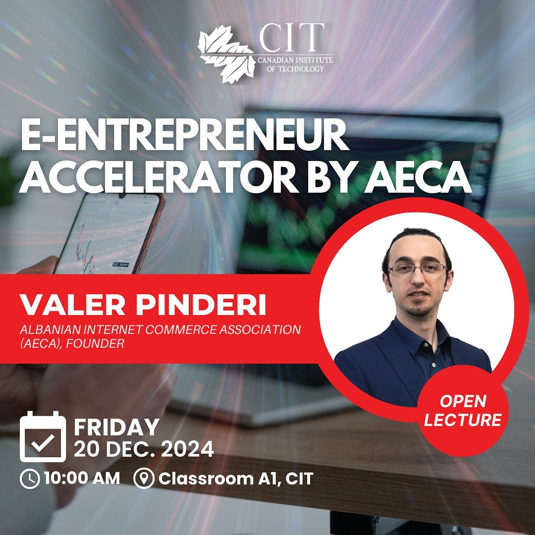 E-Entrepreneur Accelerator by AECA | Open Lecture