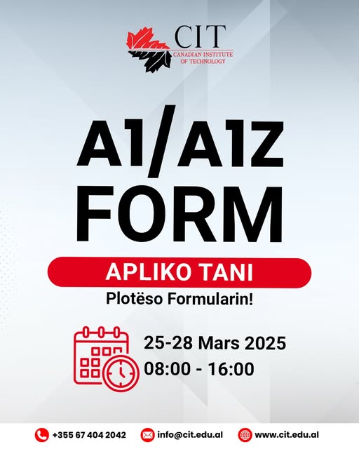 FORMULARËT A1 DHE A1Z - APLIKO TANI