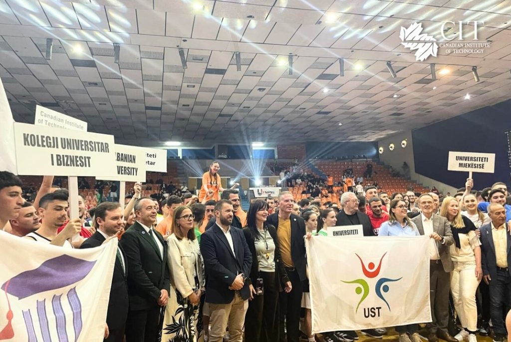 University Tour of Tirana | CIT Basketball Team Represents with Pride