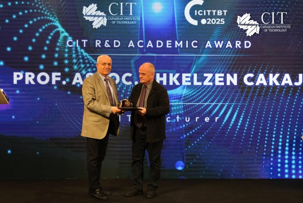 Award Recognitions | ICITTBT 2025 5 Award Recognitions | ICITTBT 2025