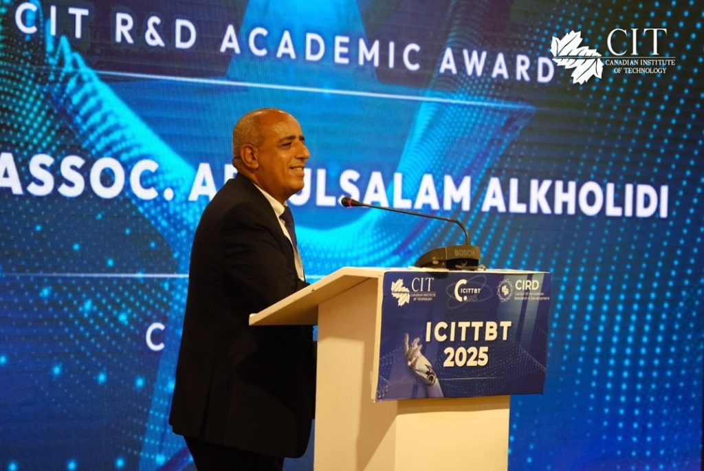 Award Recognitions | ICITTBT 2025 12 Award Recognitions | ICITTBT 2025