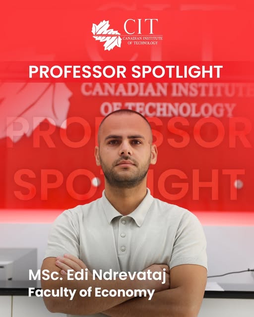 MEET OUR PROFESSOR | Edi Ndrevataj