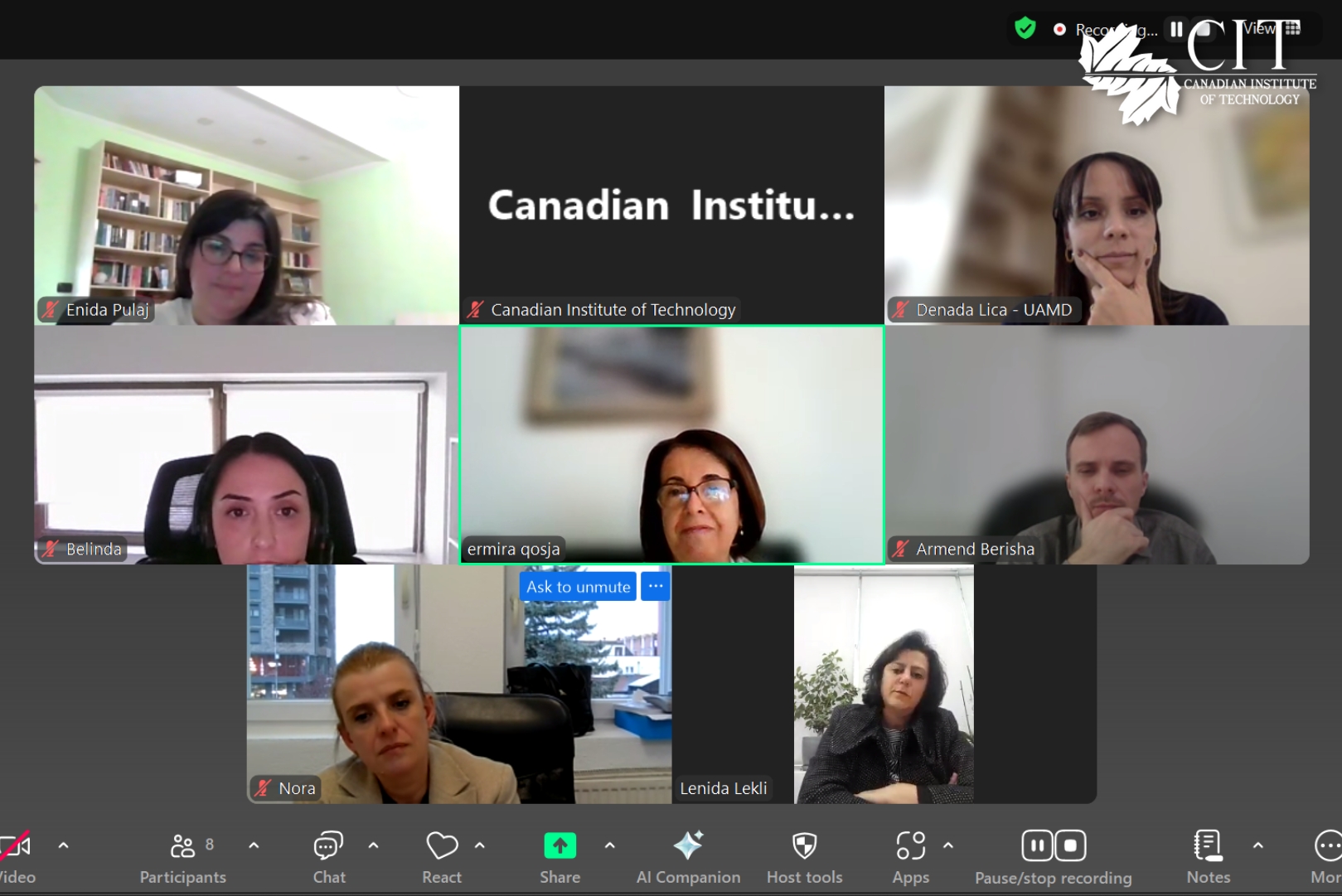 Online Focus Group  ICRI-WB Project (Albania–Kosovo)