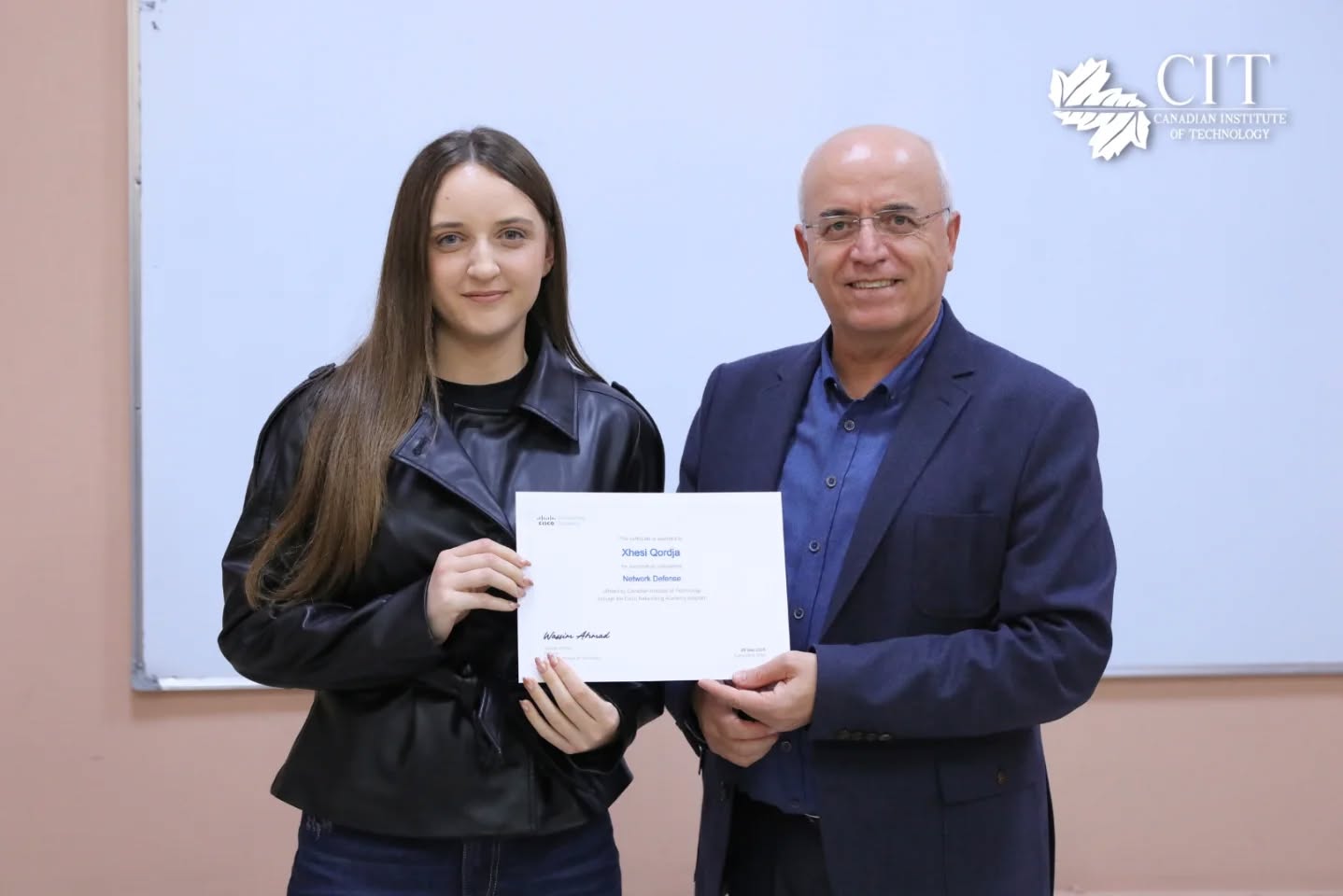 CISCO Certification Ceremony | Master Students