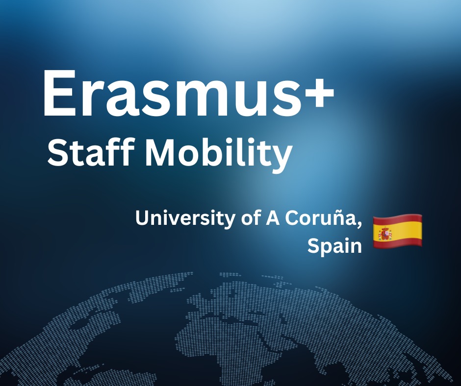 Call for Applications – Erasmus+ Staff Mobility at the University of A Coruña, Spain