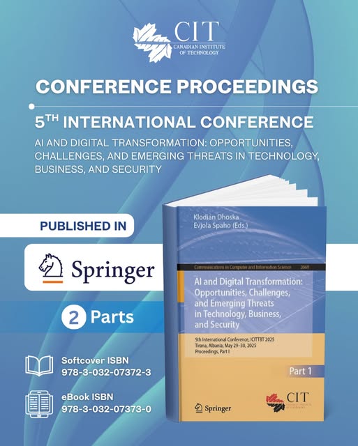 ICITTBT 2025 Proceedings Now Published on Springer