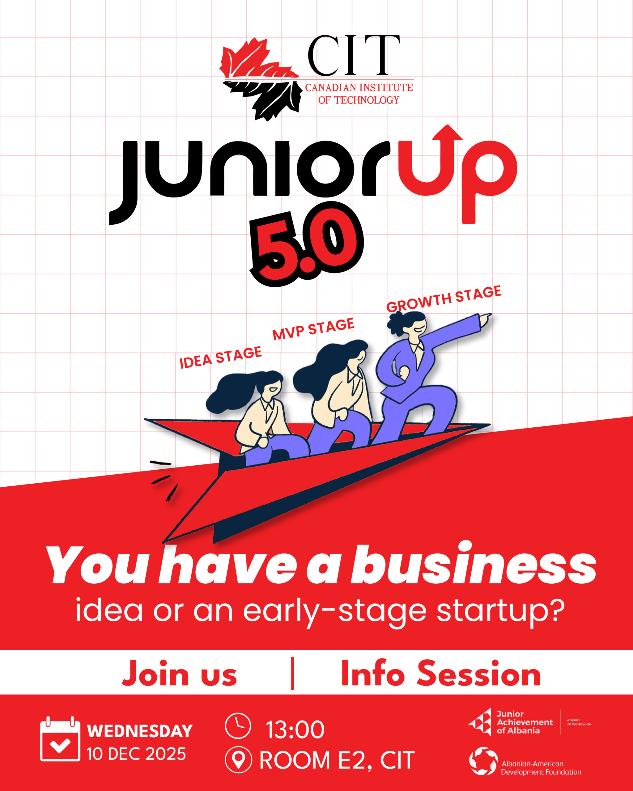 JUNIOR UP 5.0 | Info Session