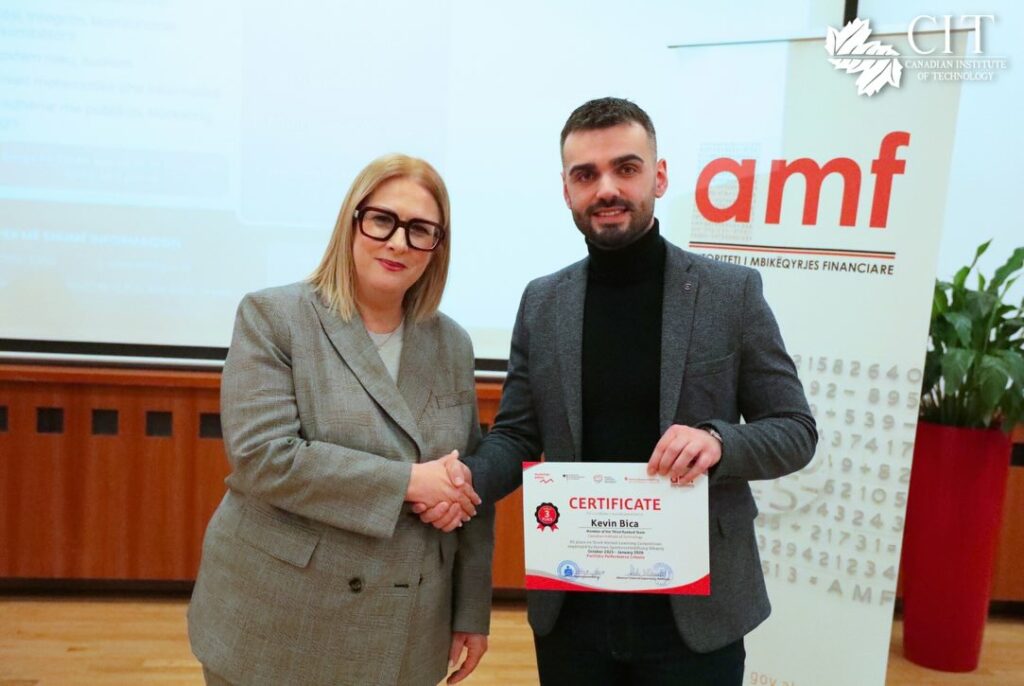 Rising Talent in Finance – 3rd Place Achievement