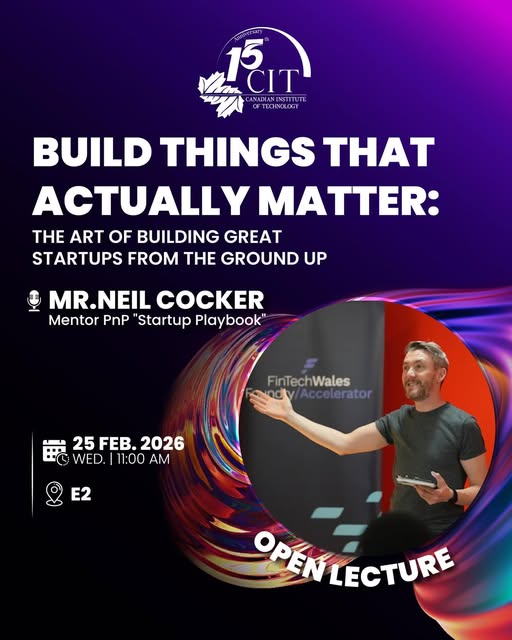 BUILD THINGS THAT ACTUALLY MATTER | Open Lecture