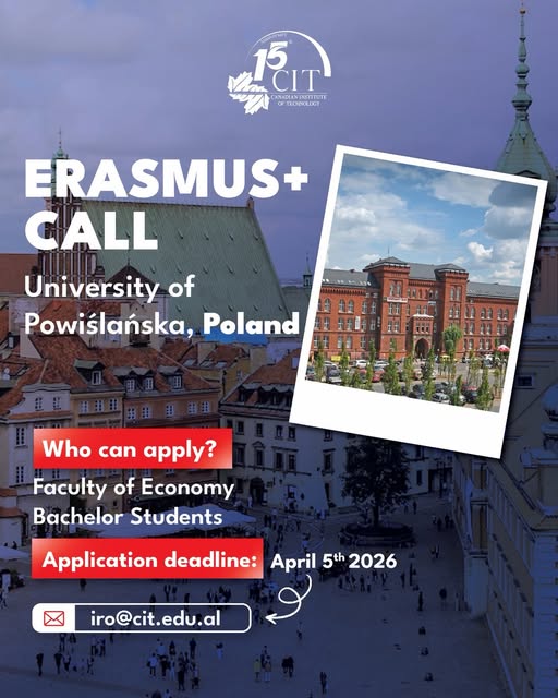 ERASMUS+ STUDENT EXCHANGE | University of Powiślański, Poland