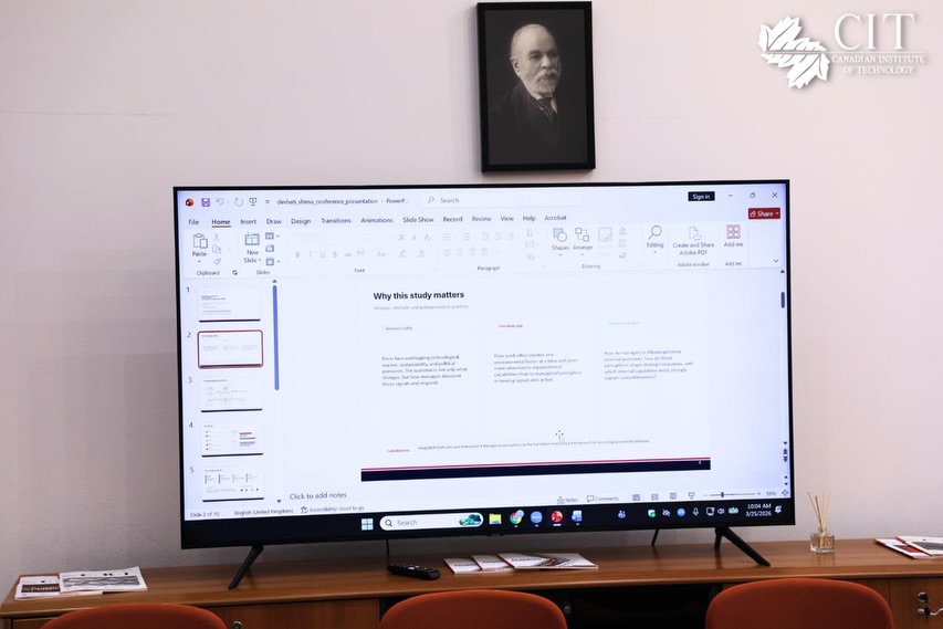 INTERNATIONAL CONFERENCE PRESENTATION