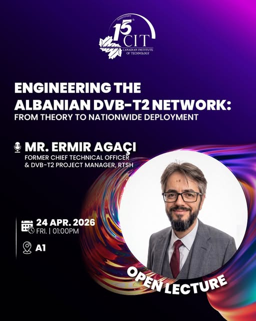 ENGINEERING THE ALBANIAN DVB-T2 NETWORK | Open Lecture