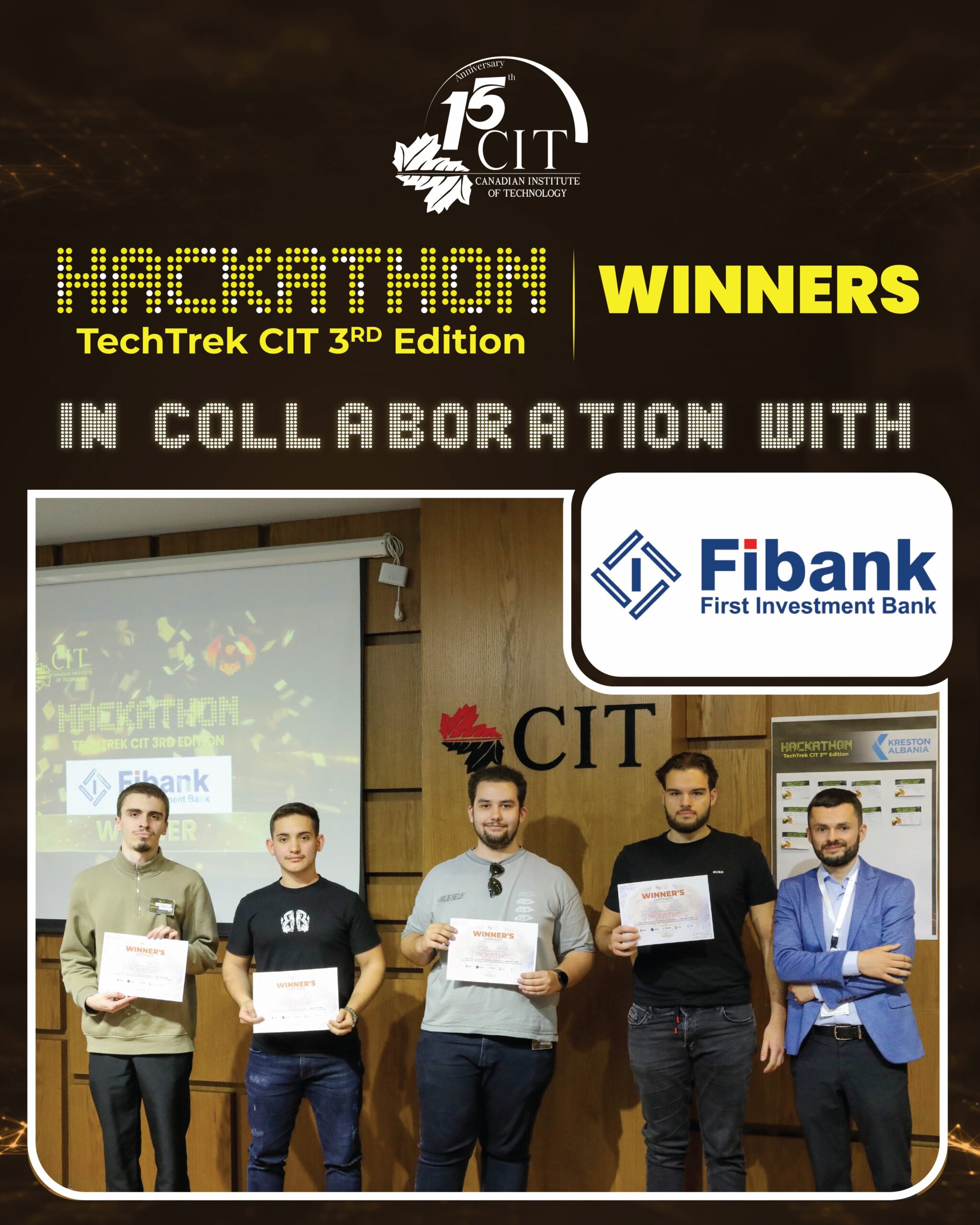 TECHTREK HACKATHON 2026 | Fibank Challenge Winners