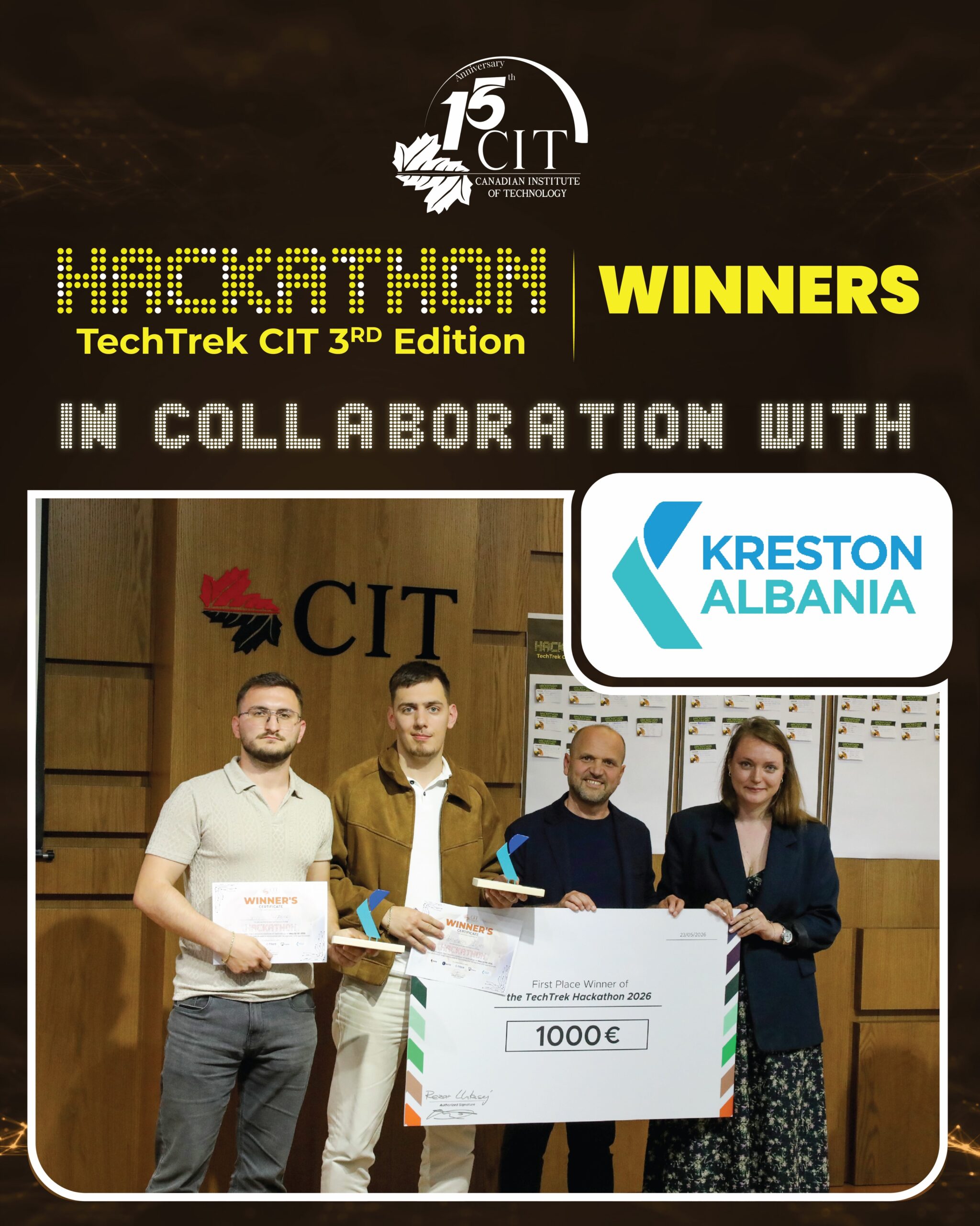 TECHTREK HACKATHON 2026 | Kreston Albania Challenge Winners