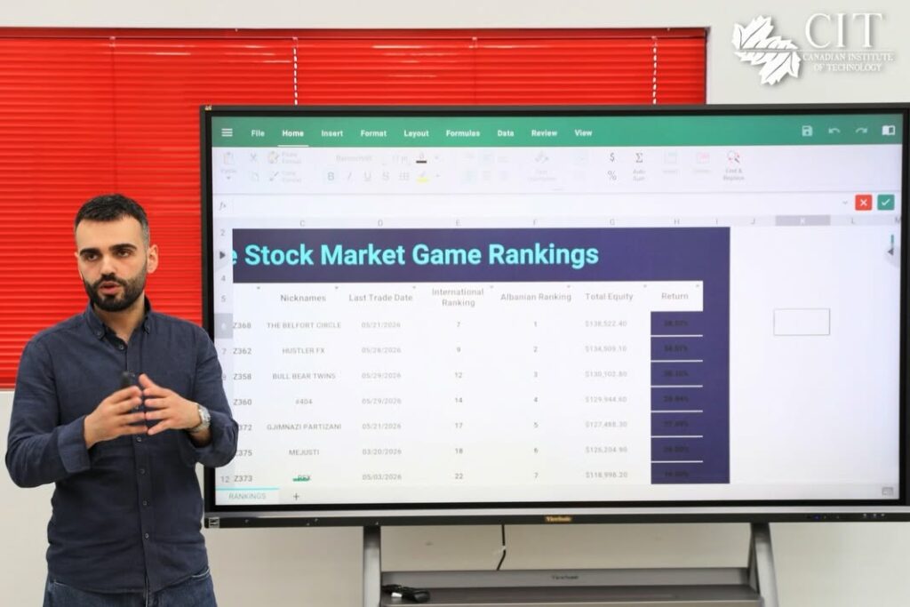 CIT Concludes “The Wall Street” Experience with Award Ceremony for Top-Performing Teams