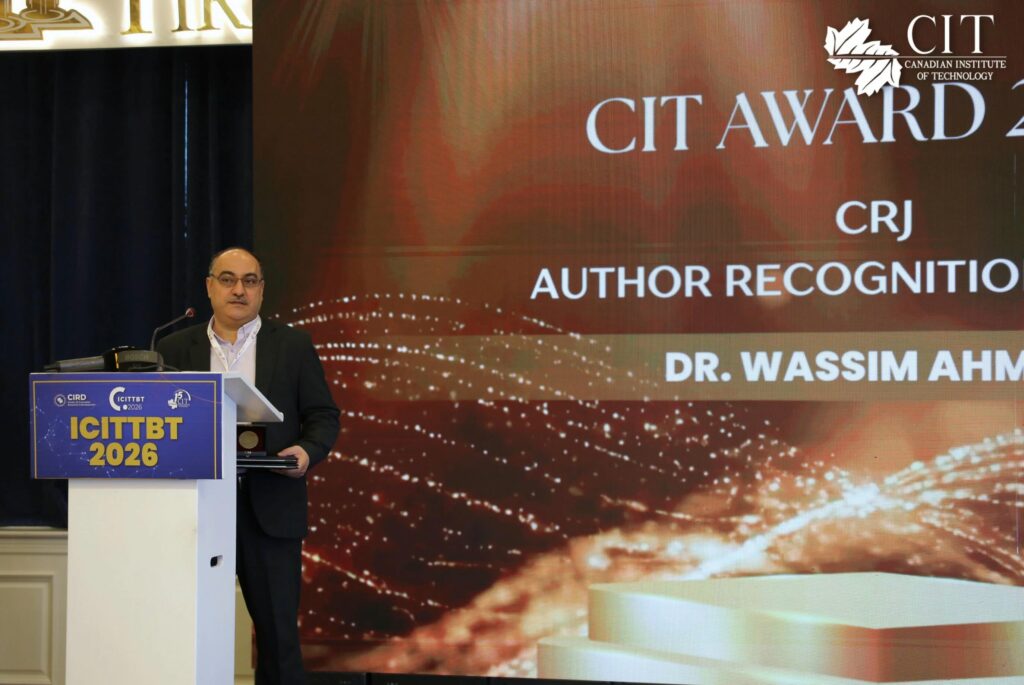 ICITTBT 2026 Award Ceremony Honors Excellence in Academic Cooperation, Research, and Societal Impact
